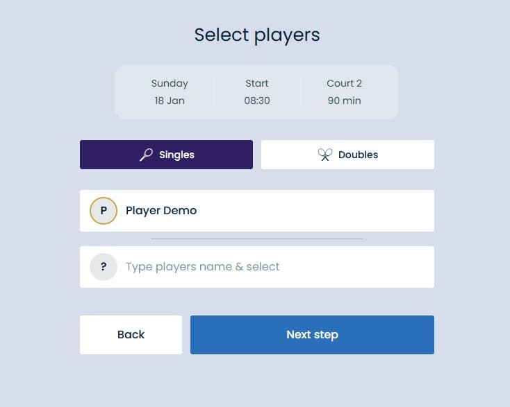 Multiple Booking Types